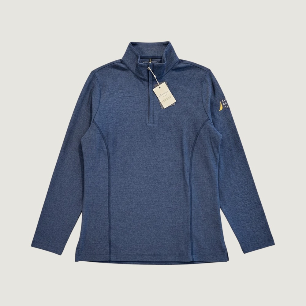 Peter Millar Large Womens 3/4 Zip Pullover Navy Blue